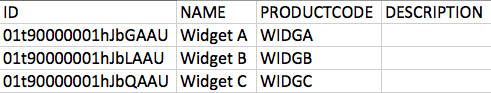 Product Records Updated