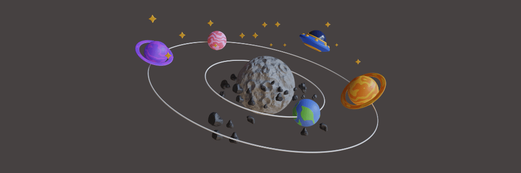 Gravity and orbiting planets